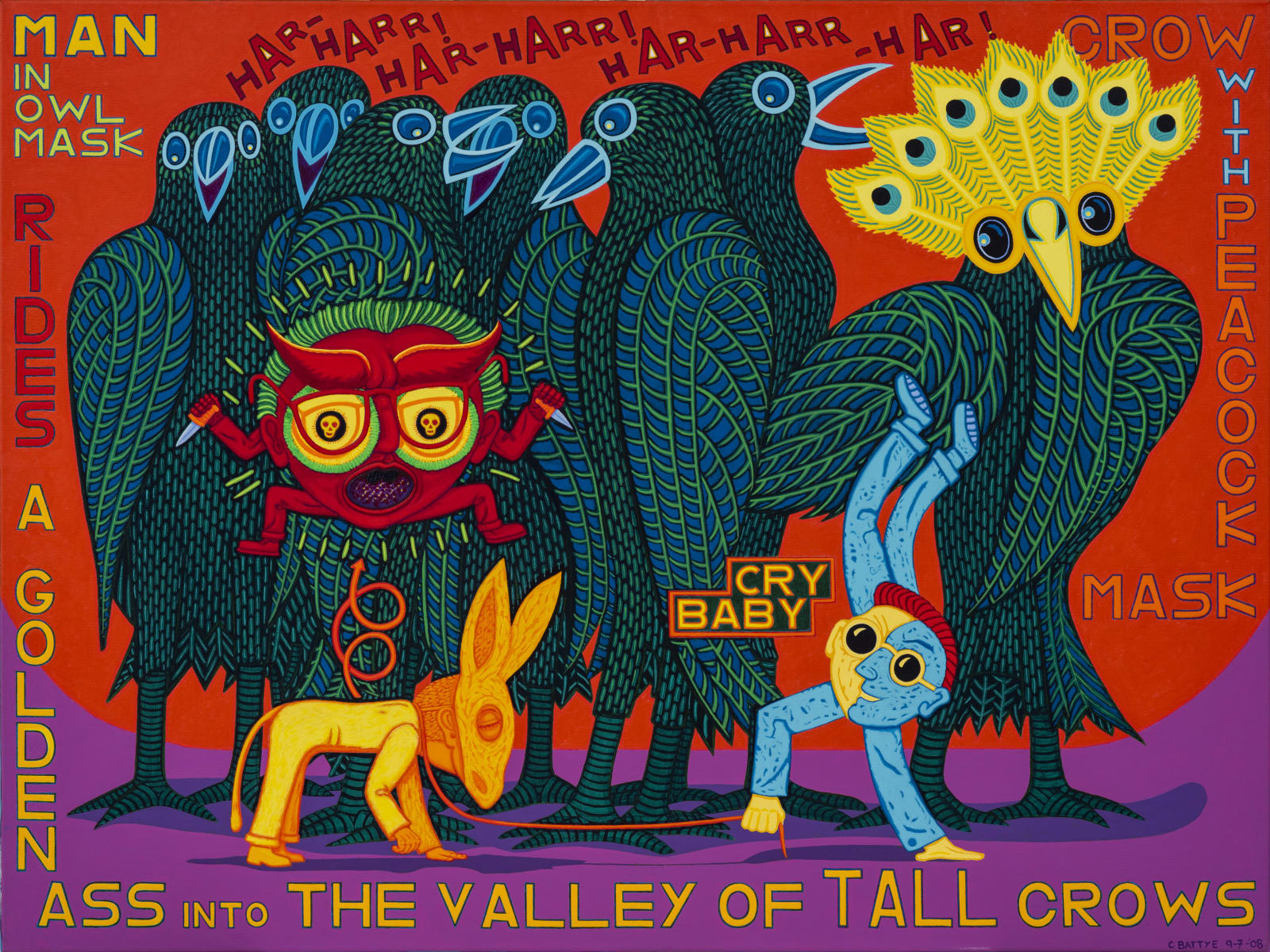 Christopher Battye, The Valley of Tall Crows , 2008