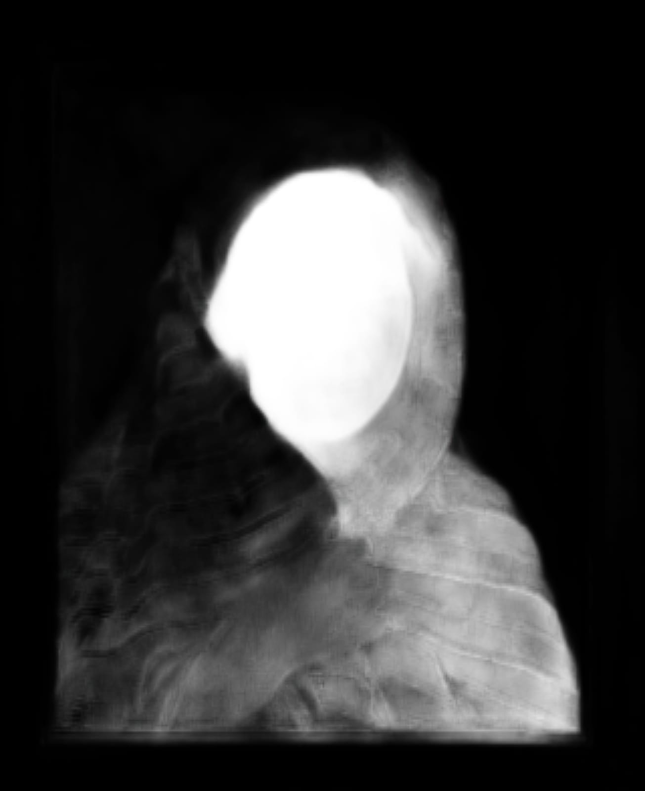 Nouf Aljowaysir, Young boy with headscarf , 2020