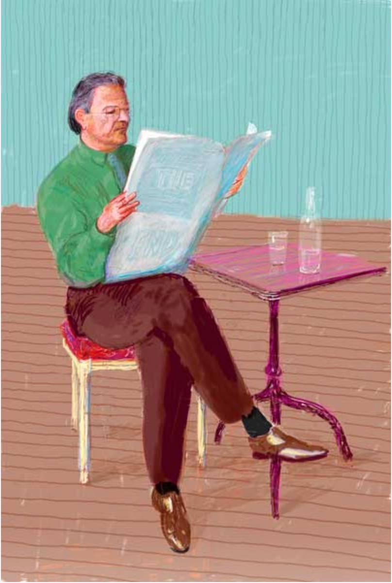 David Hockney, Peter Goulds, 2008