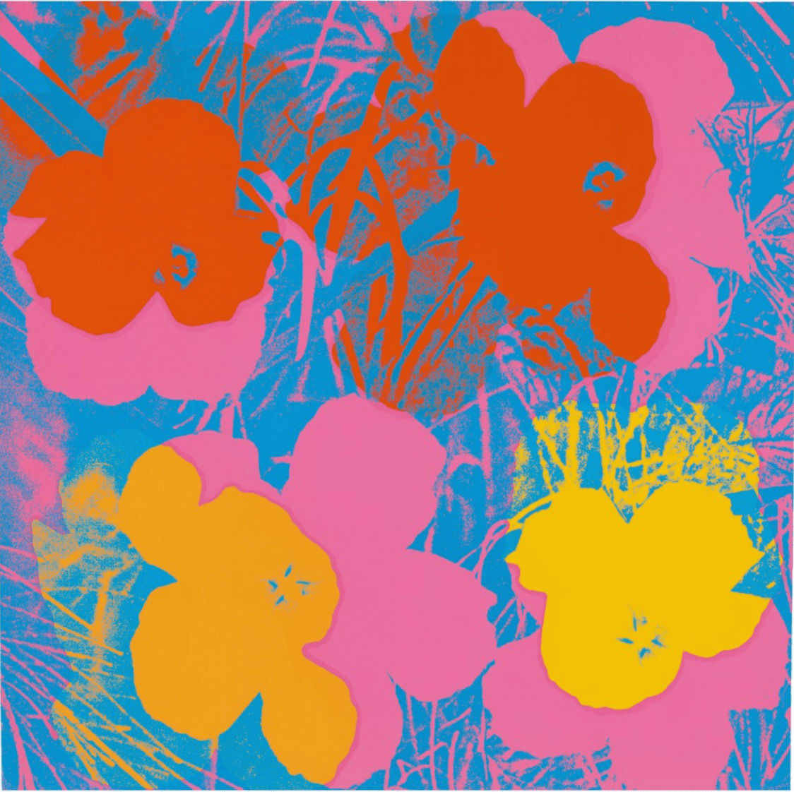 Andy Warhol, Flowers 11.66, 1970