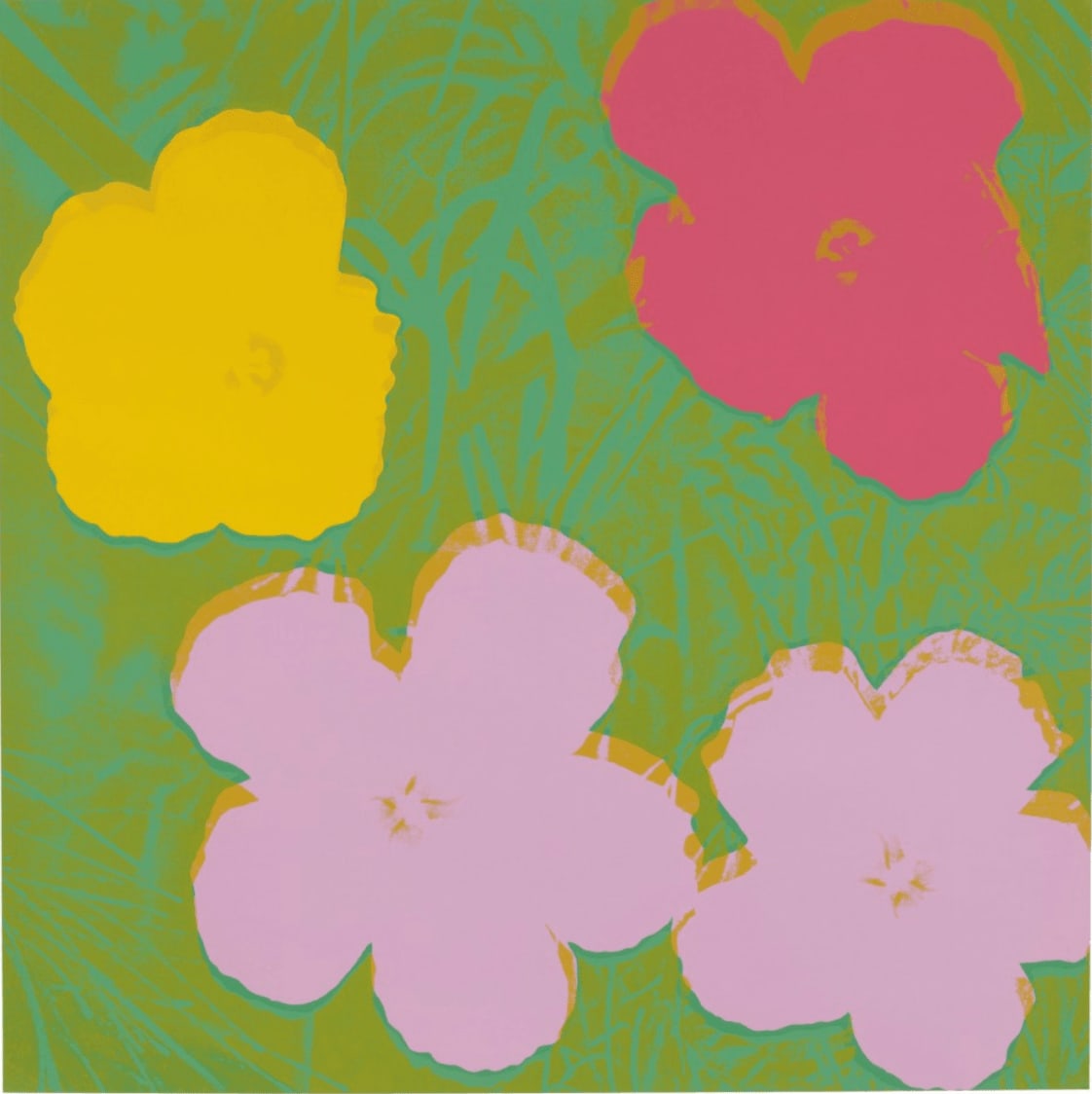 Andy Warhol, Flowers 11.68, 1970