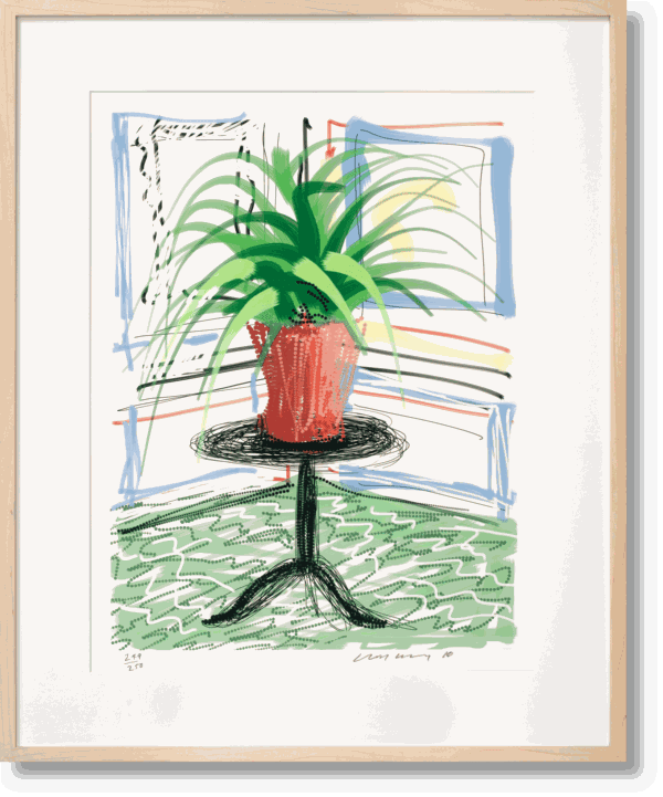 David Hockney, 'Untitled 468' A Bigger Book, Art Edition No.501-750, 2010
