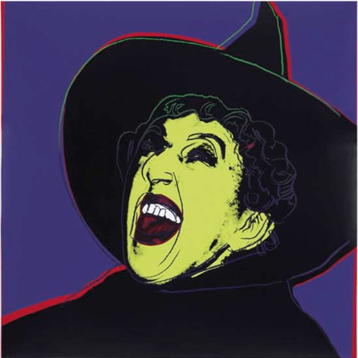 Andy Warhol, MYTHS 11.261: The Witch , 1981