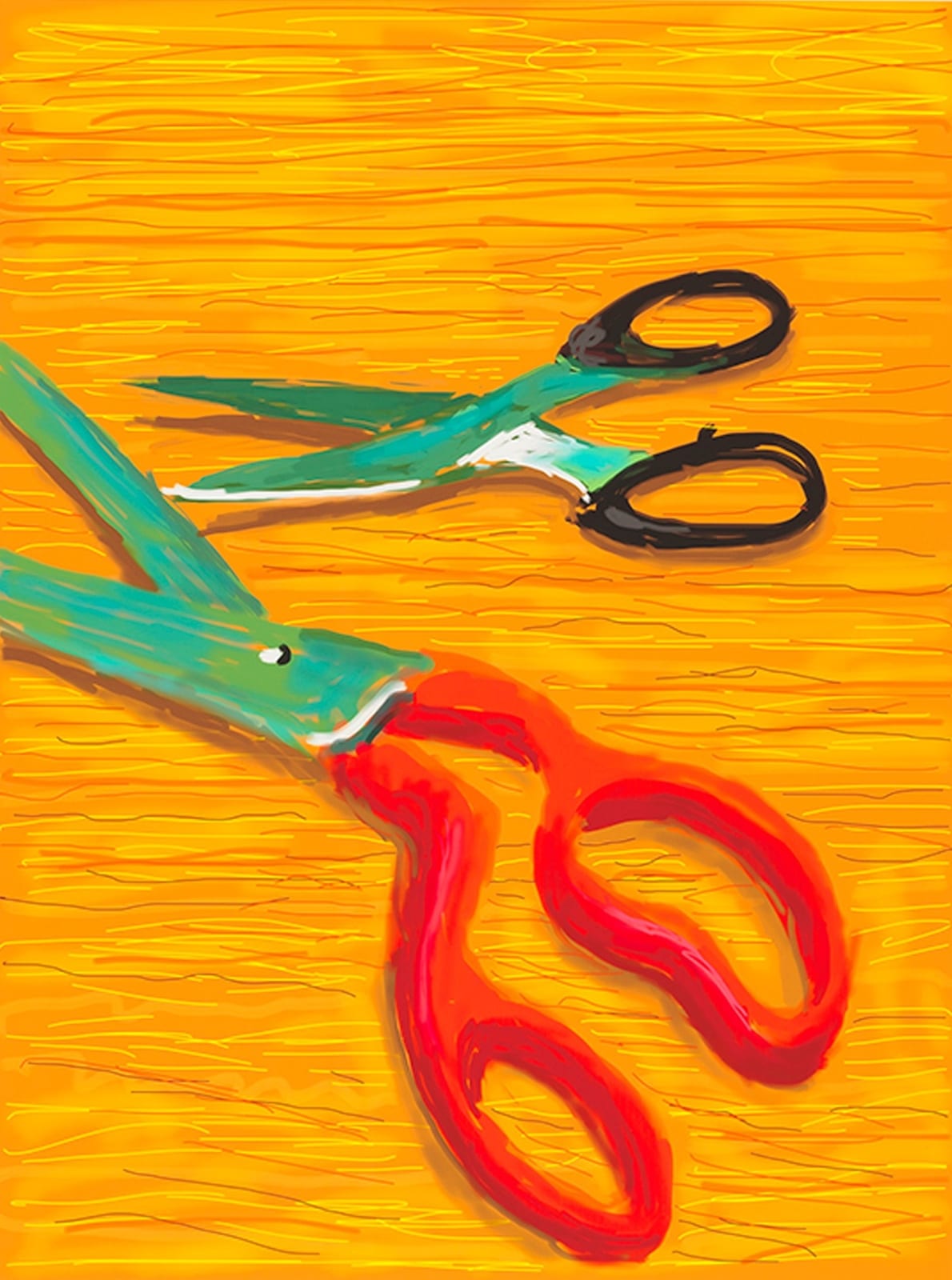 David Hockney, Double Portrait , 2011