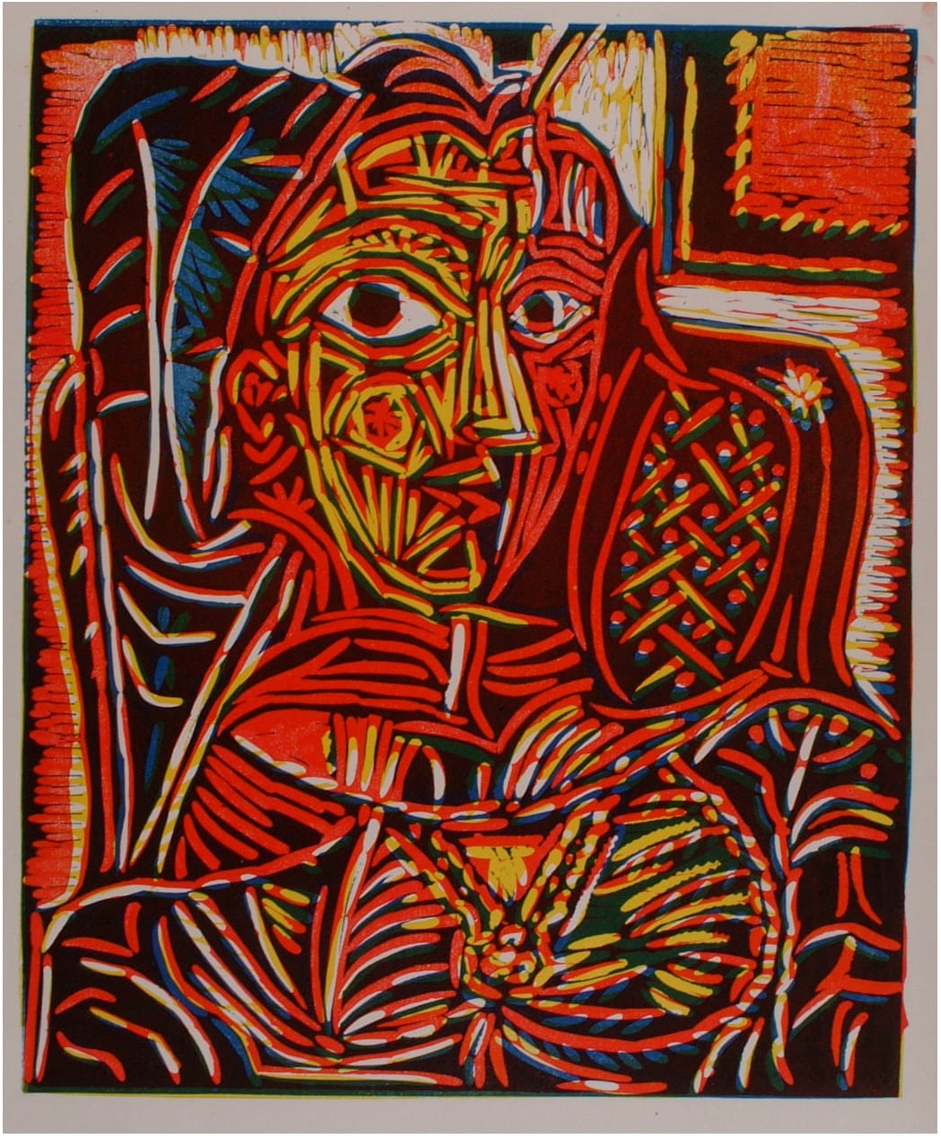 Pablo Picasso, Portrait de Jacqueline au Fauteuil, 1958