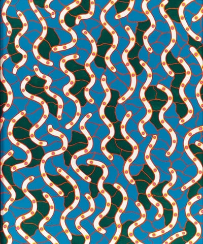 Yayoi Kusama, Waves on the Hudson River, 1988