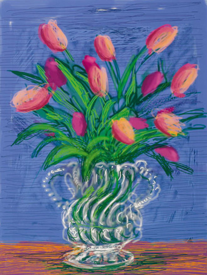 David Hockney, Untitled 346, 2016