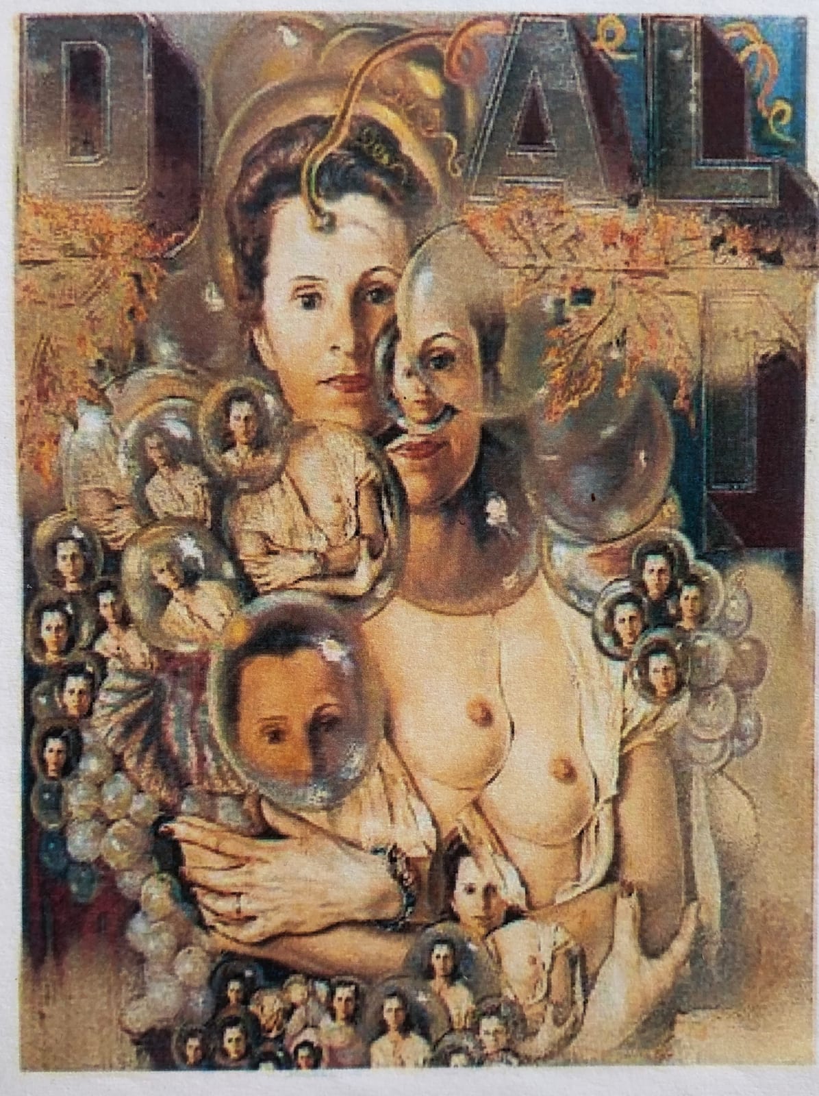 Salvador Dali, Portada de 'Les vins de Gala', 1976/77