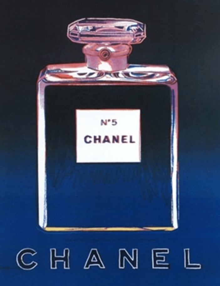 Andy Warhol, ADS 11.354 Chanel , 1985