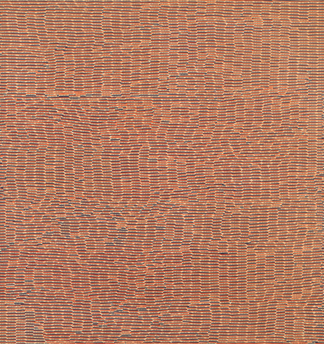 Yayoi Kusama, Air Mail Stickers, 1962