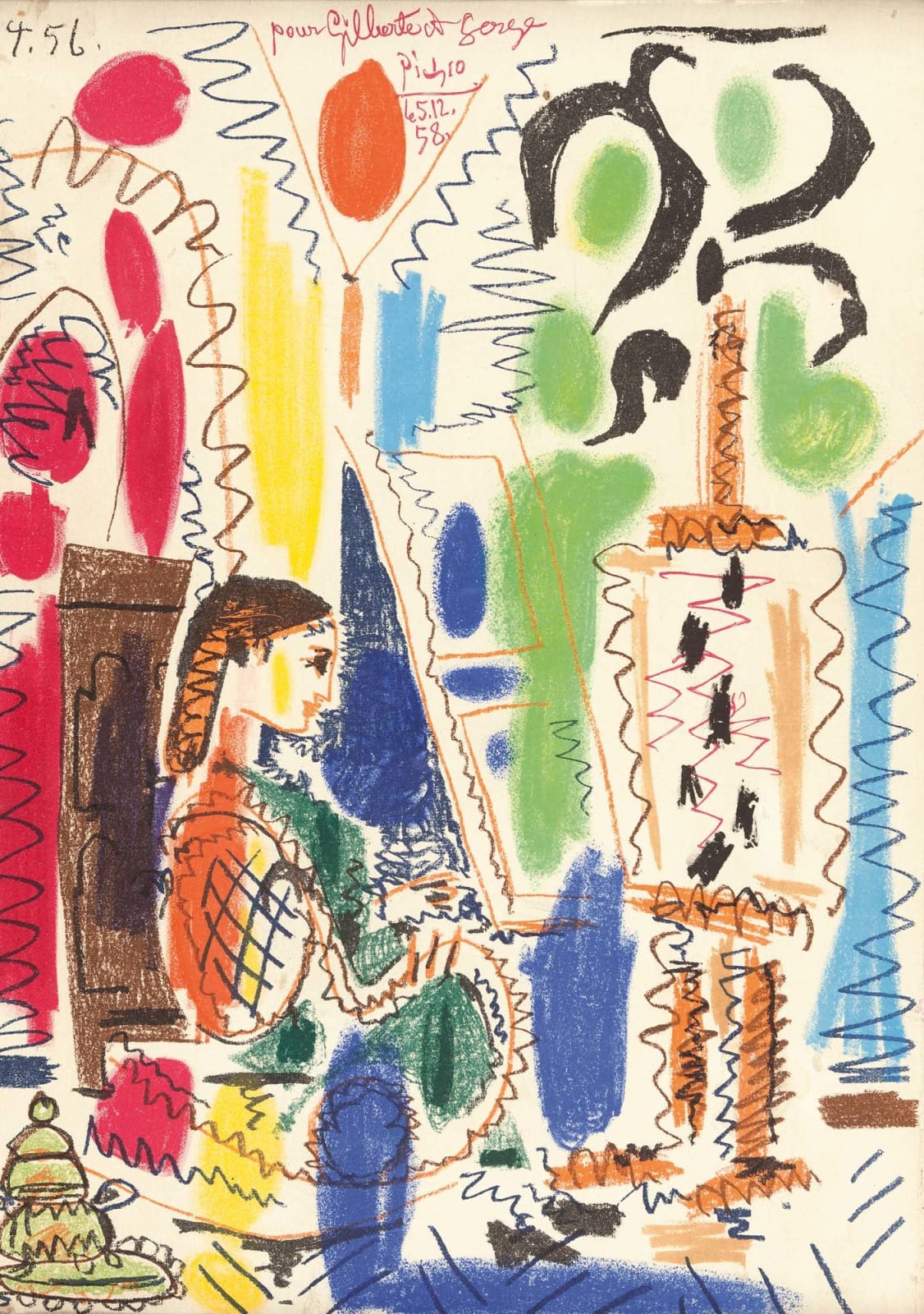 Pablo Picasso, L'Atelier de Cannes, 1965