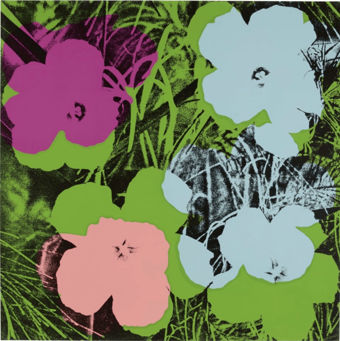 Andy Warhol, Flowers 11.64, 1970