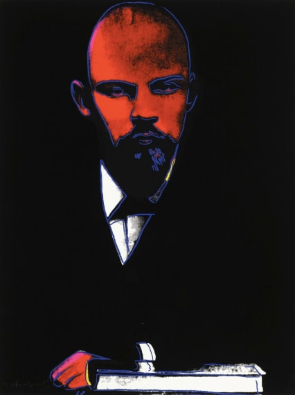 Andy Warhol, Black Lenin (FELDMAN & SCHELLMANN II.402), 1987