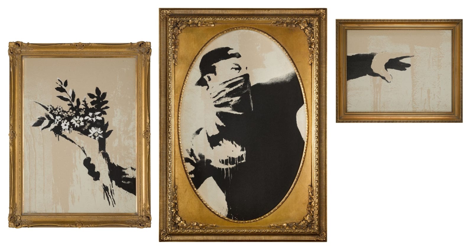 Banksy, Flower Thrower, 2019