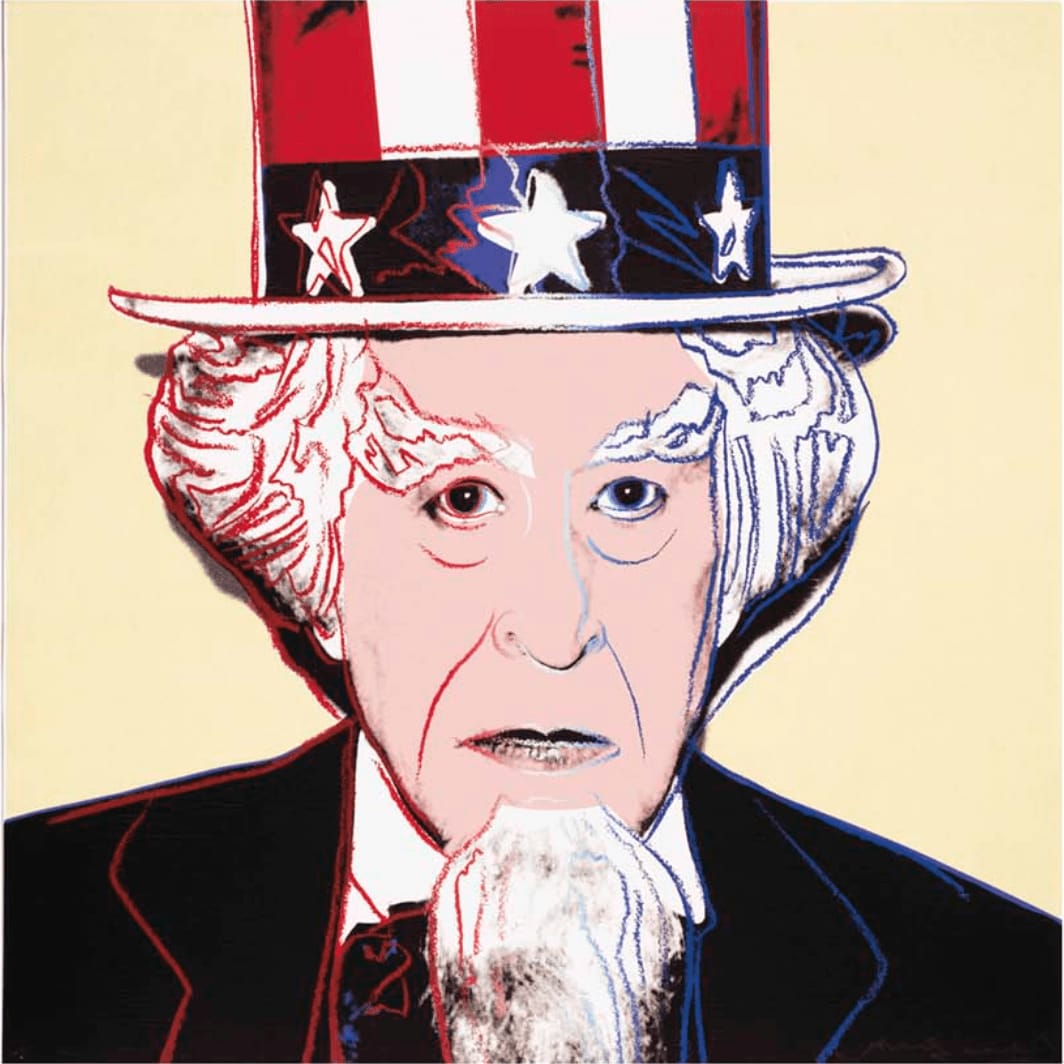 Andy Warhol, MYTHS 11.259: Uncle Sam , 1981