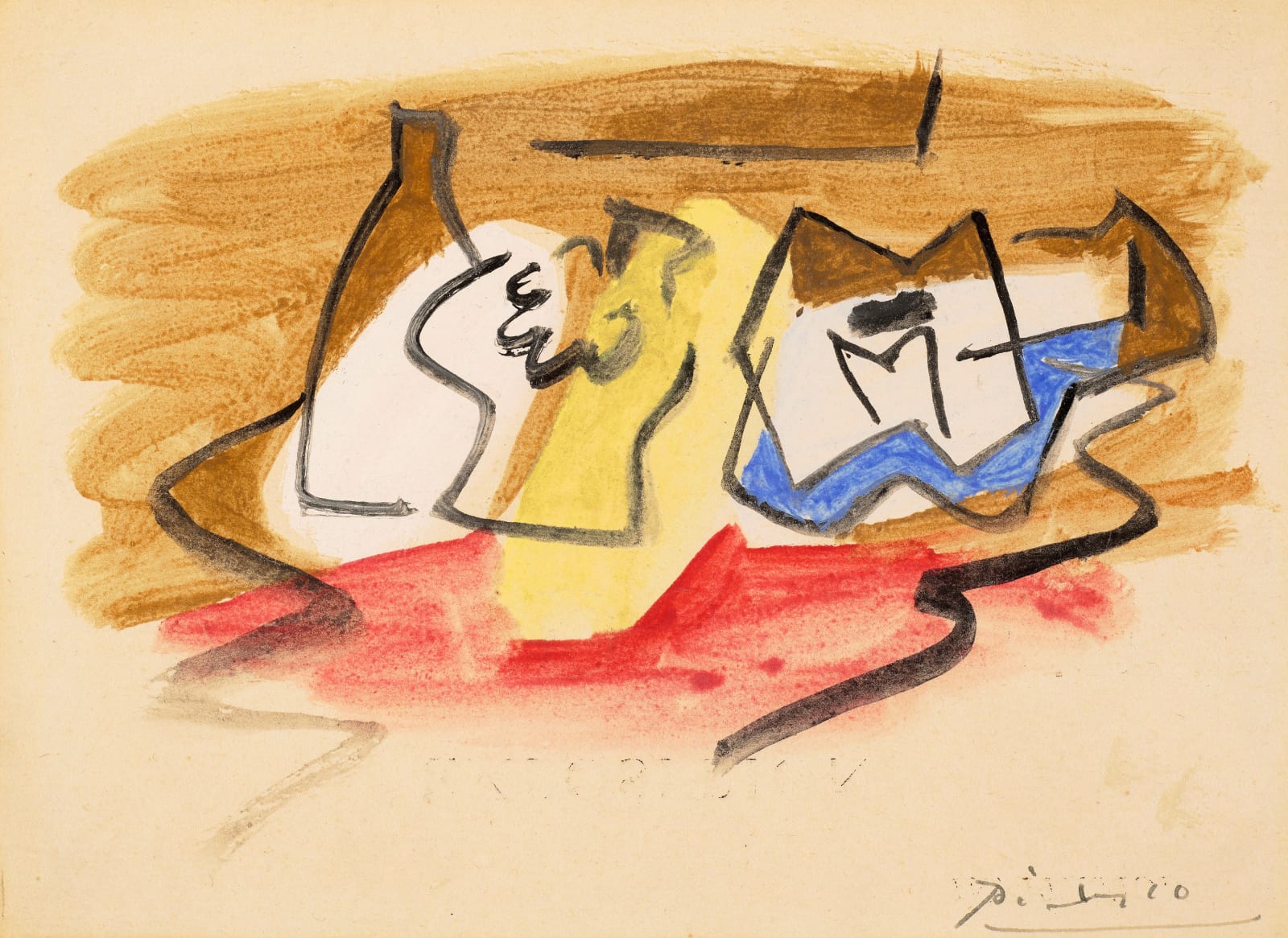 Pablo Picasso, Nature morte, 31 December 1922