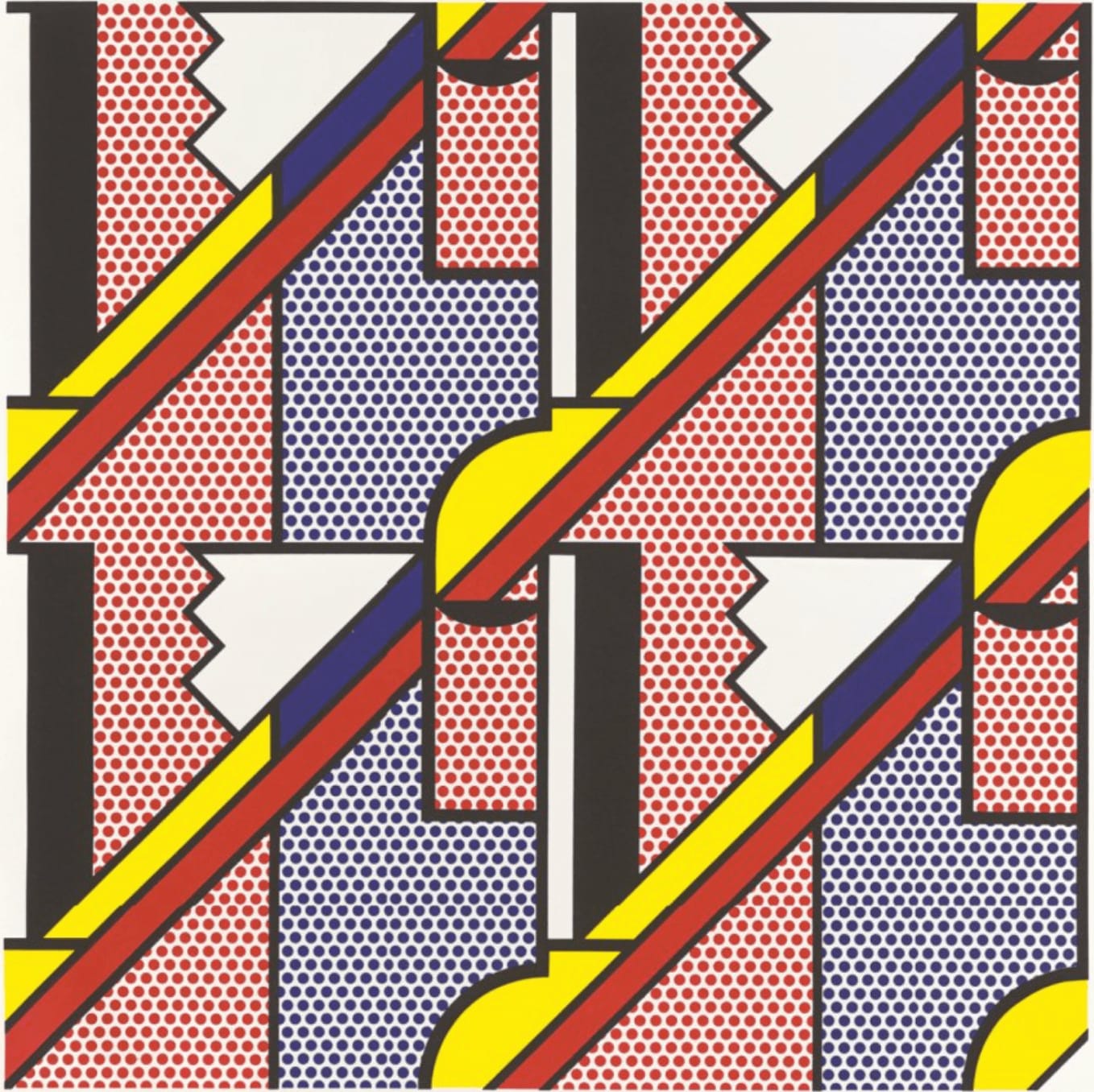 Roy Lichtenstein, Modern Print, 1971