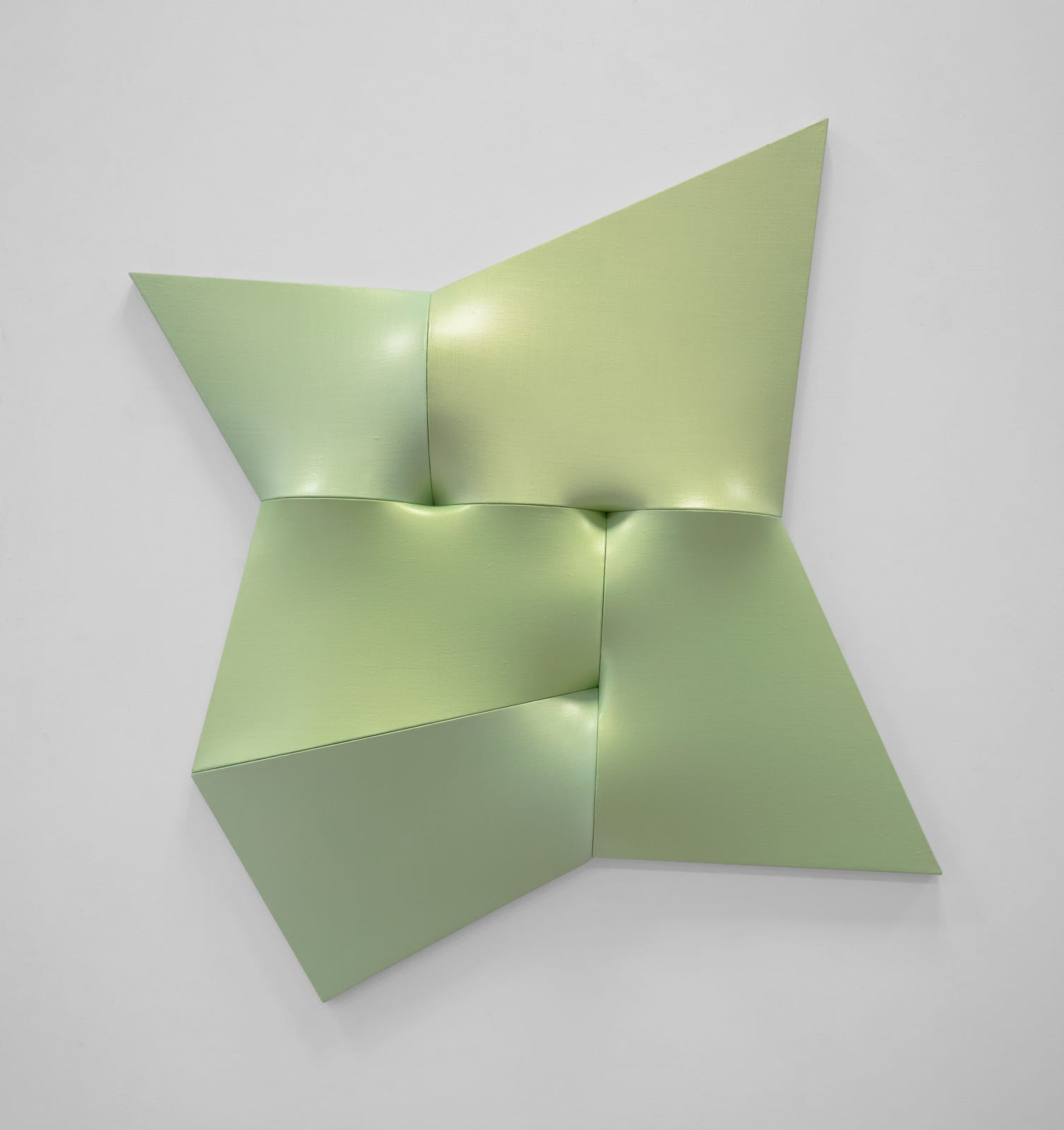 Jan Maarten Voskuil, Dynamic Monochrome Green-Gold, 2023