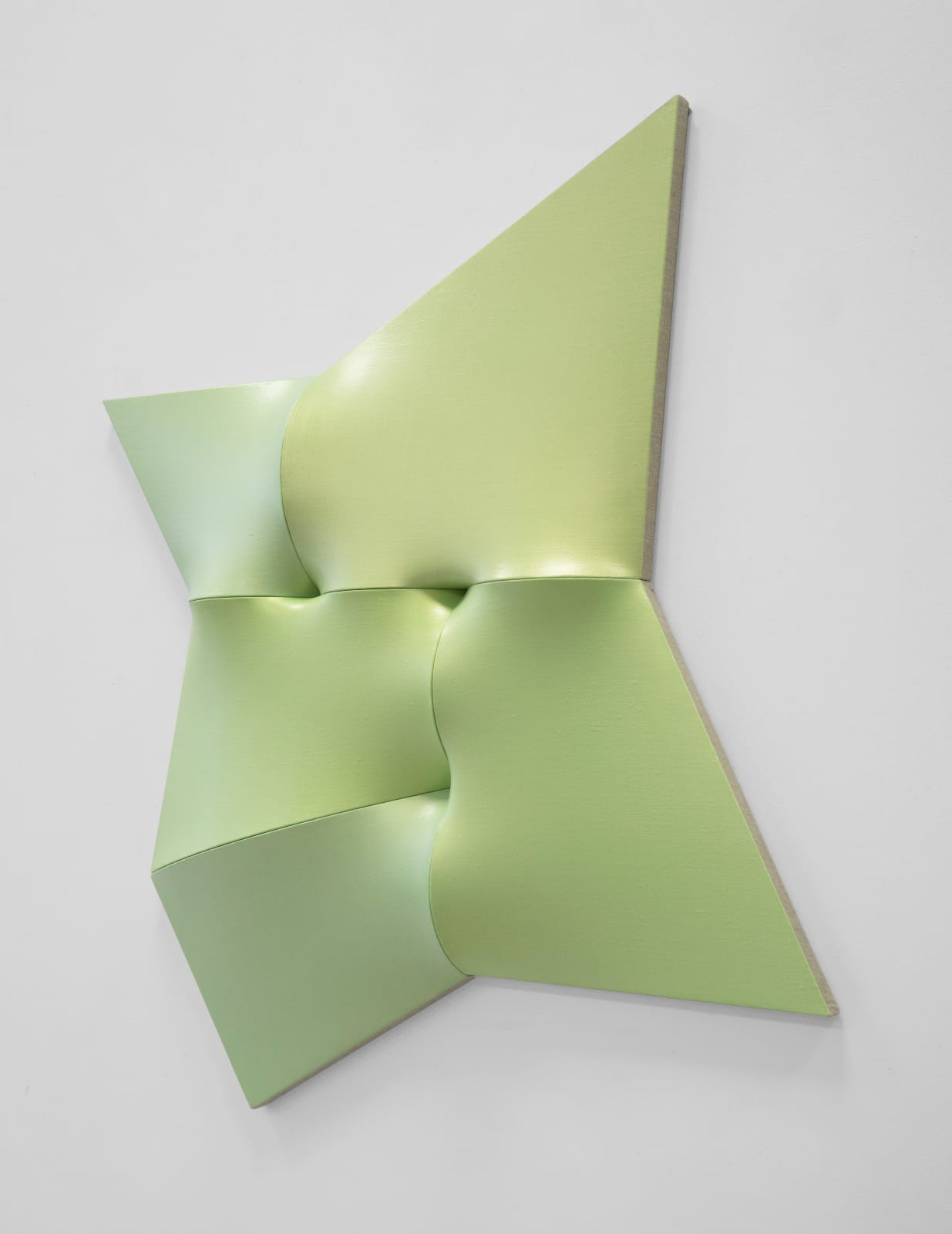 Jan Maarten Voskuil, Dynamic Monochrome Green-Gold, 2023