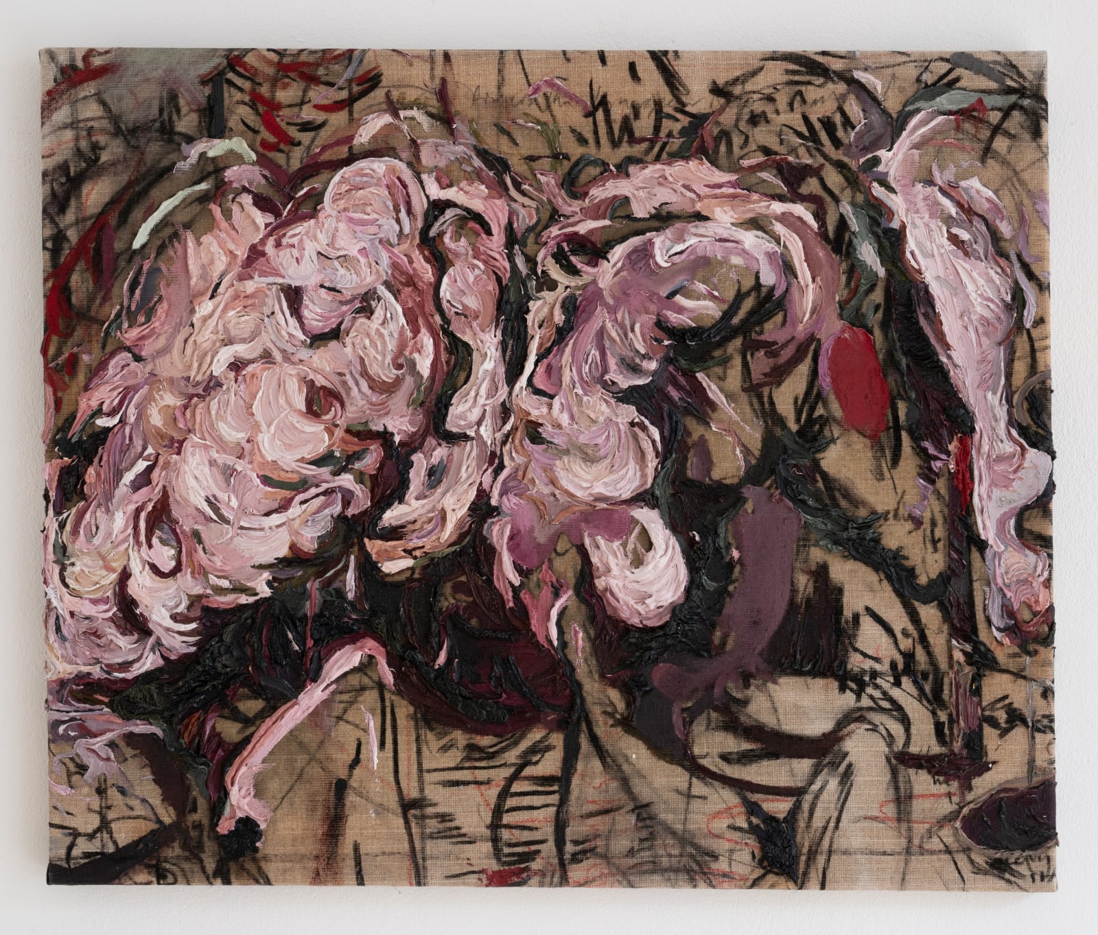 Joanna van Son, Fragment of 04.24-05.24 Portrait, 2024