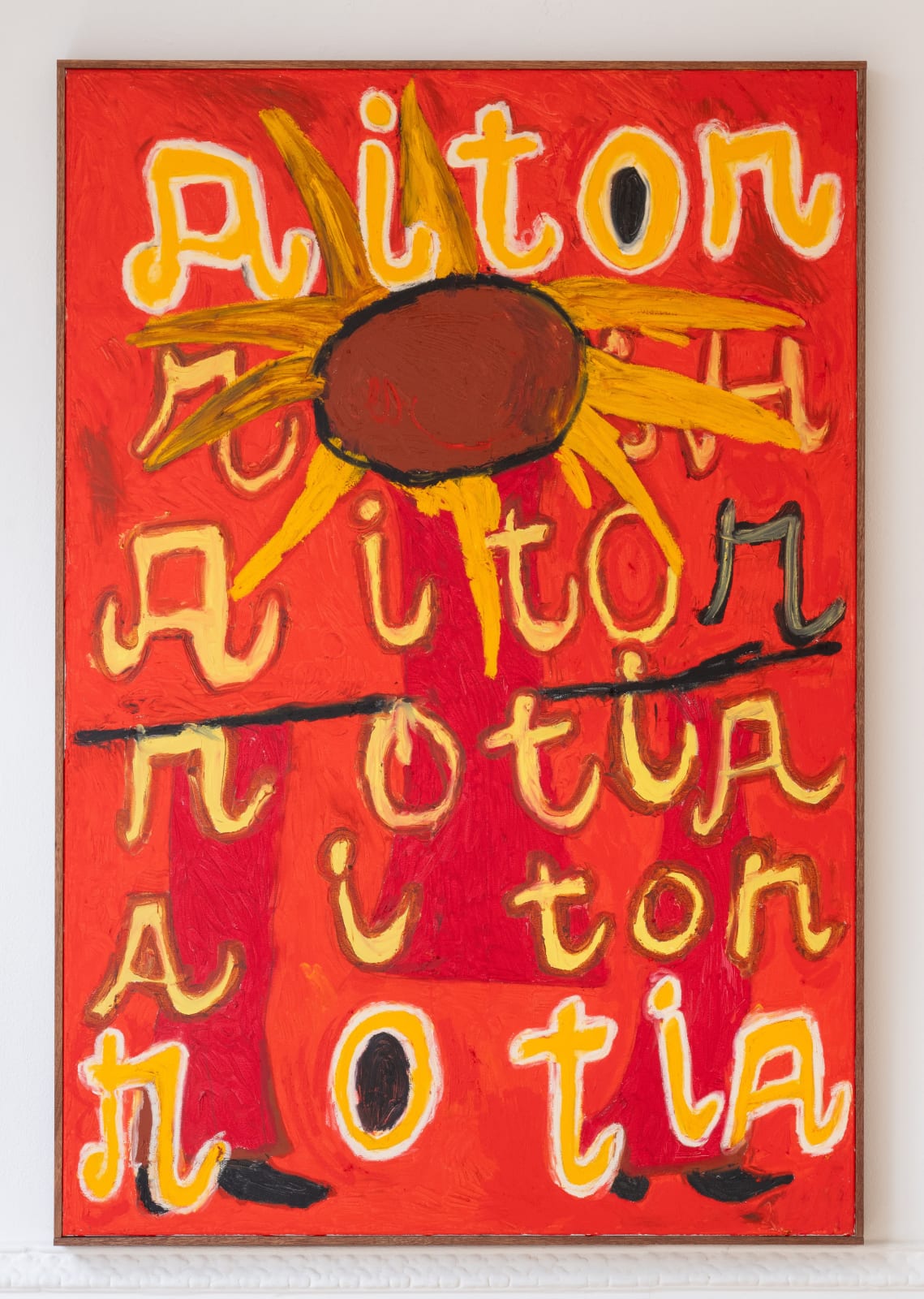 Aitor González, Hole in the Sky and My Name Pouring Through It, 2024