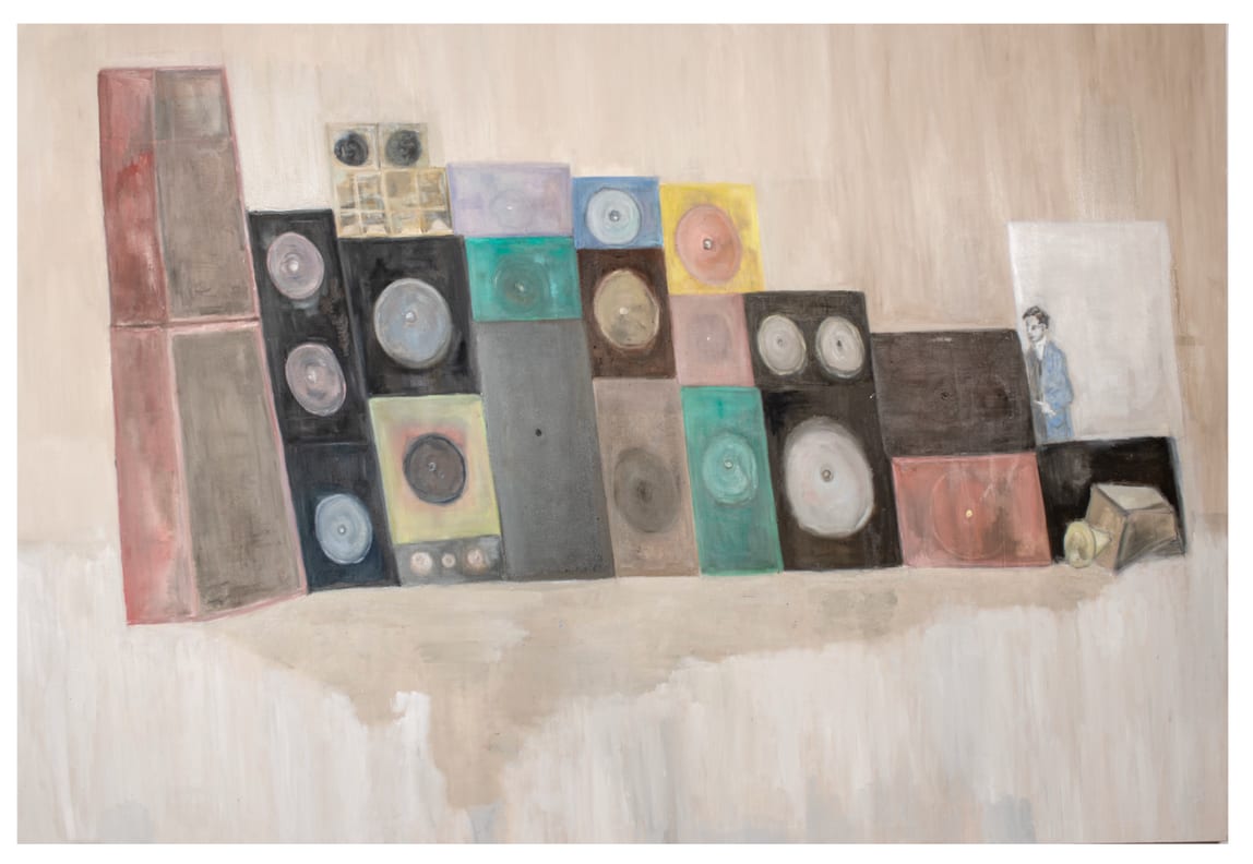 Benito Ekmekdjian, Conversation with Sagasti II: Presence, 2025