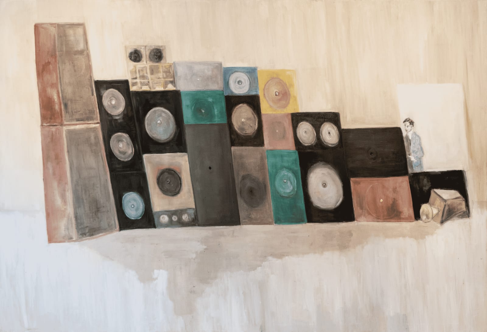 Benito Ekmekdjian, Conversation with Sagasti II: Presence, 2025