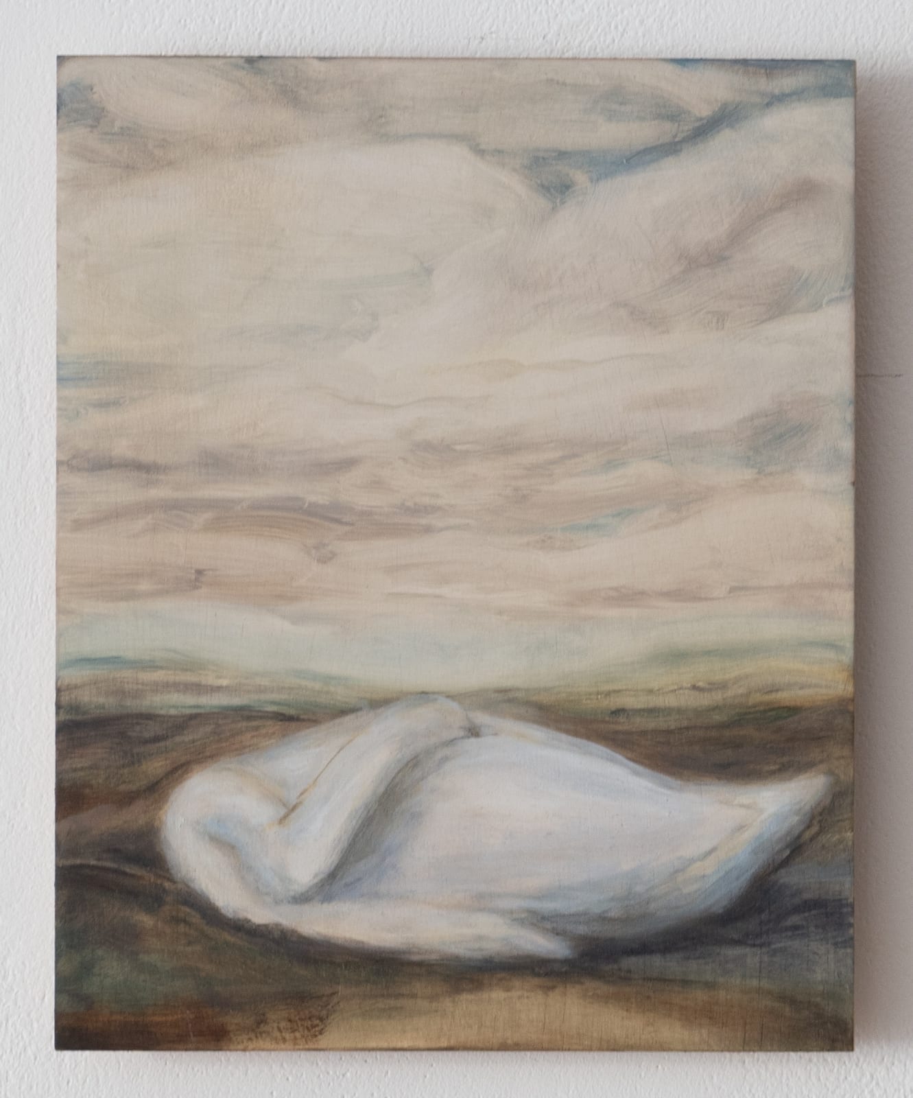 Hattie Landells, Swan Sleeping (Genius Loci), 2025