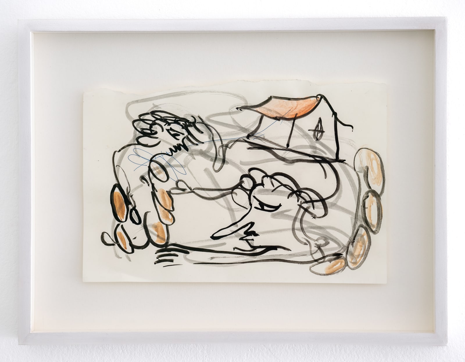 Aitor González, Untitled (Me and Mum as Potatoes and Dad as a House in the Back), 2022