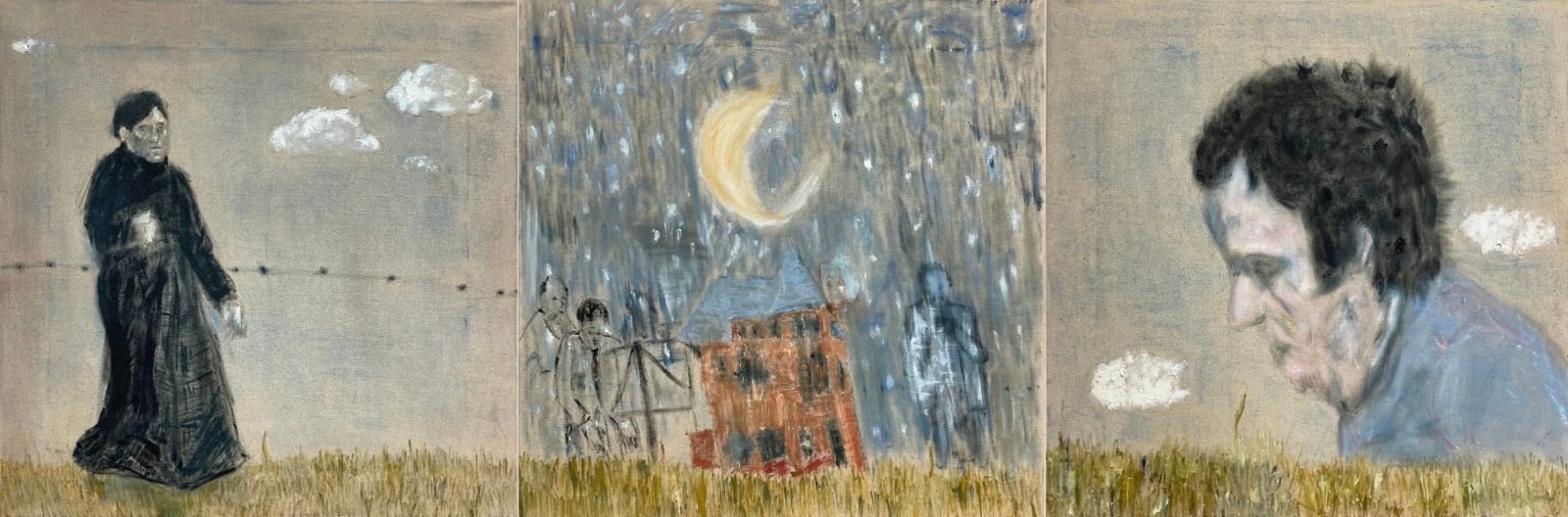 Benito Ekmekdjian, Study for the Loire’s Grass, 2025