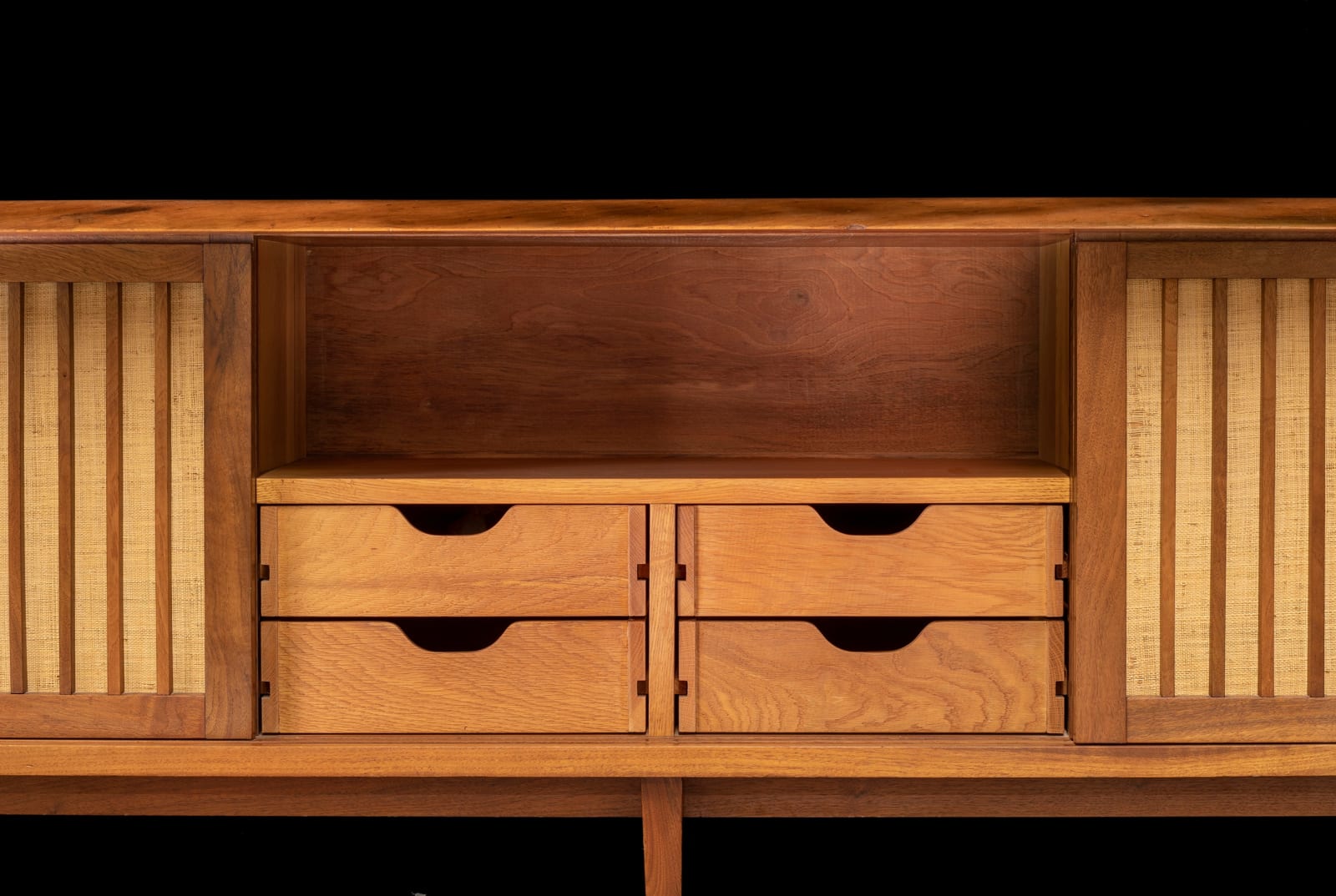 George Nakashima, A Rare Triple Cabinet, 1962