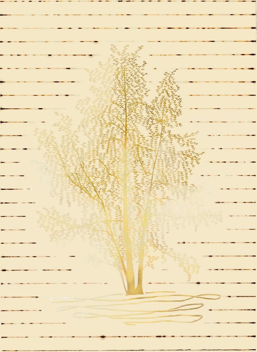 Stephen Chambers, Pomeranian Tree 2, 2025