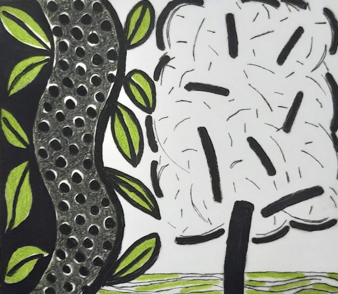 William Crozier, Dark Orchard, 1998