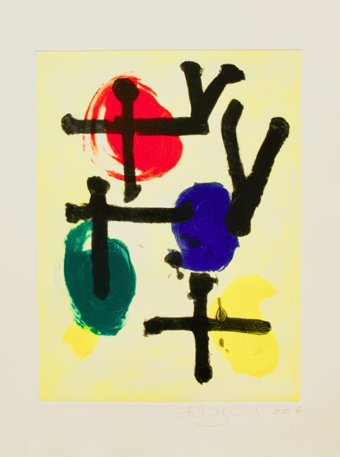 John Hoyland, Endless Poem, 2006