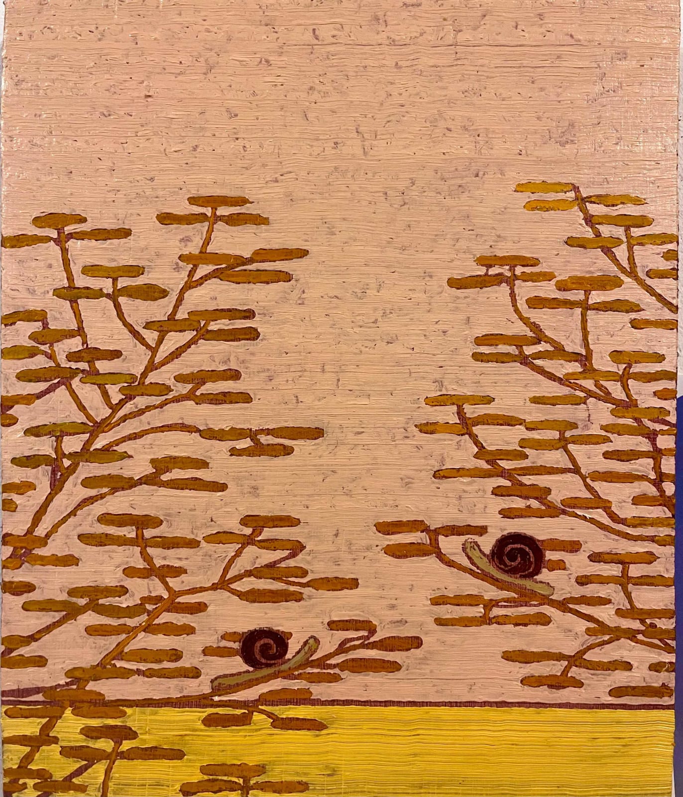 Stephen Chambers, Snail Love (Catalani 11) - Pale Pink, 2020