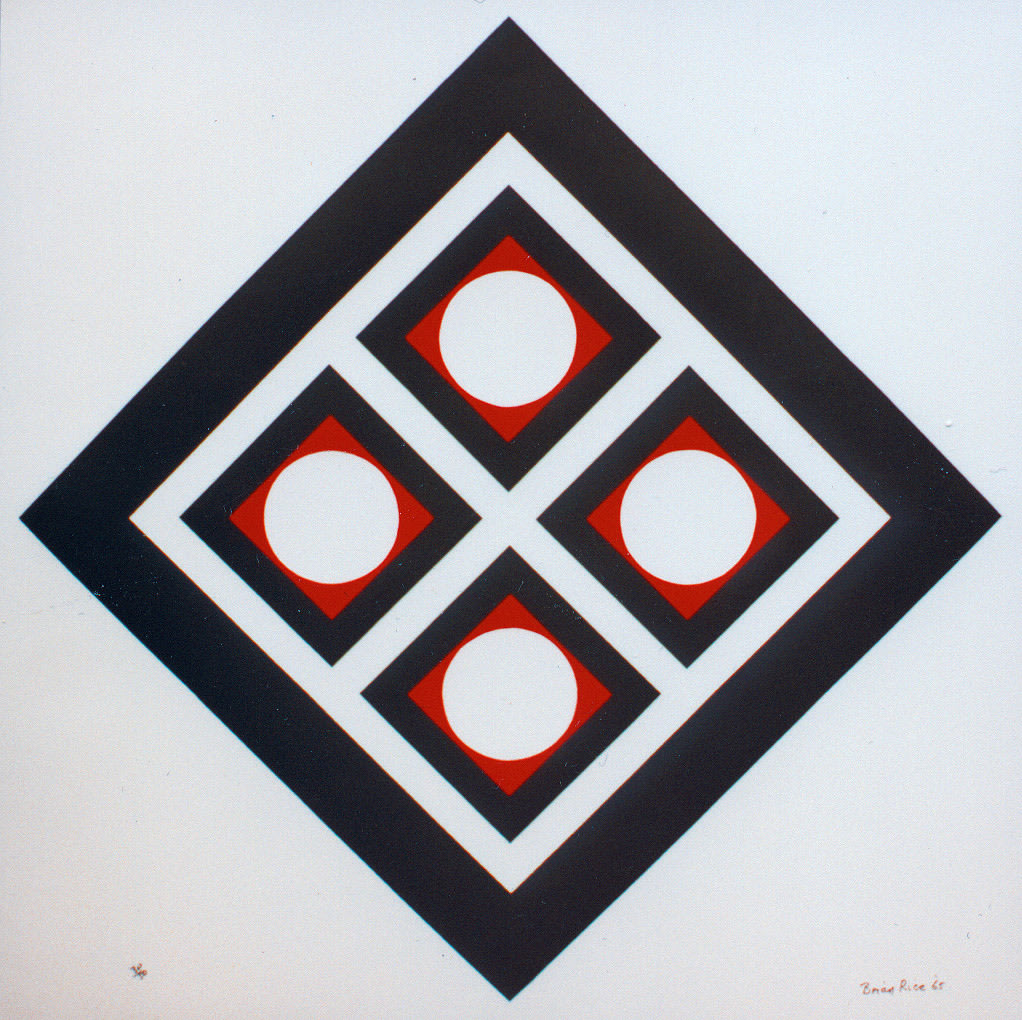 Brian Rice, Lozenge, 1965