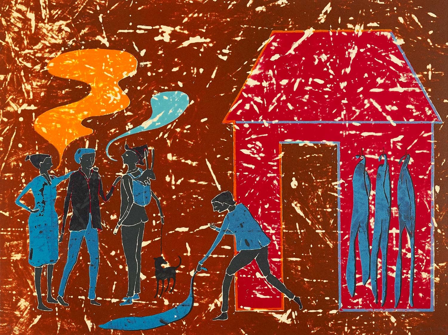 Stephen Chambers, Stealing Shadows Series (Shadow House), 2018