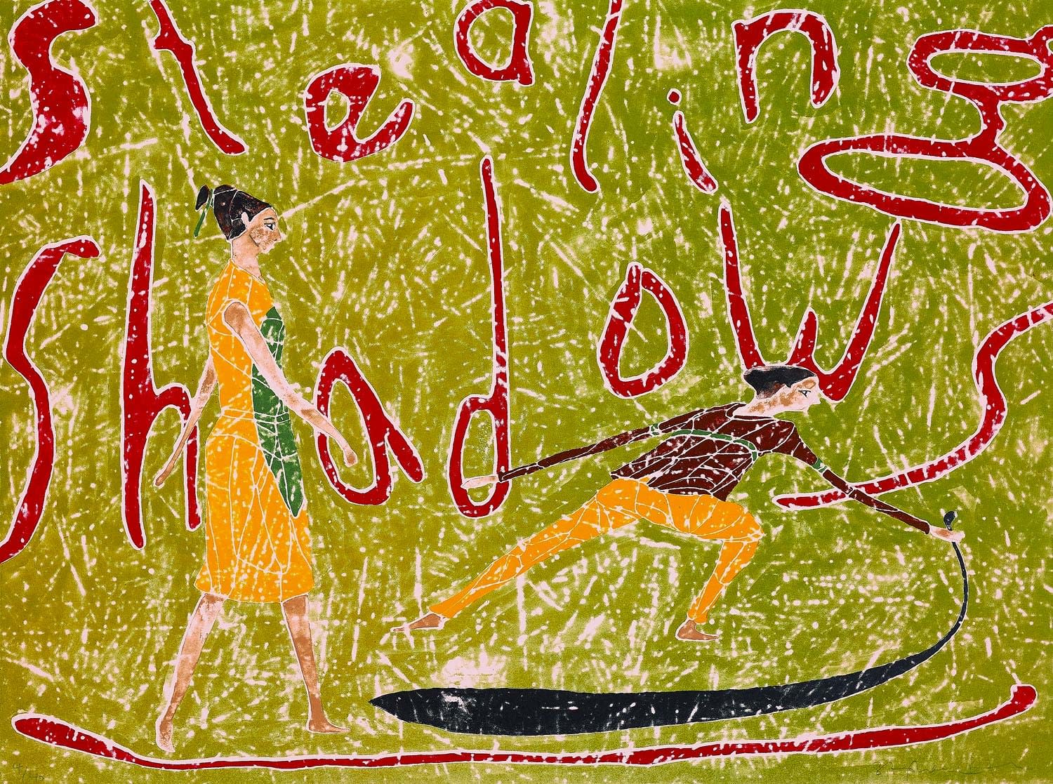 Stephen Chambers, Stealing Shadows (Title Page), 2018