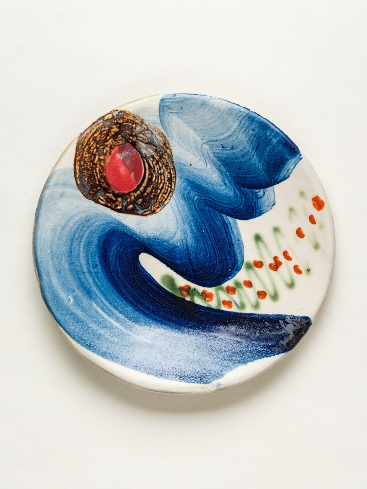 Sandy Brown, Untitled Plate, 2022
