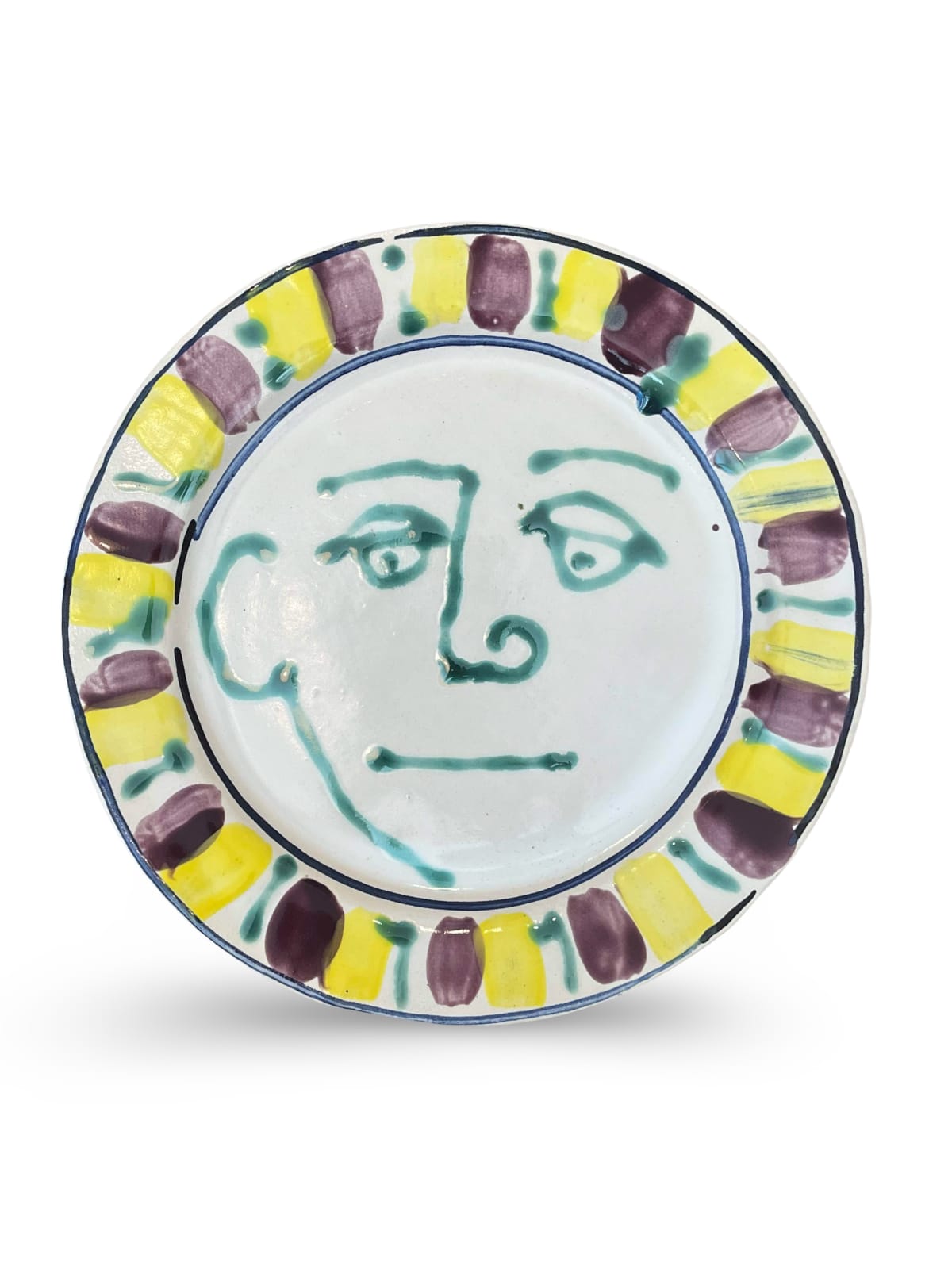 Gavin Houghton, Face Plate Purple Yellow