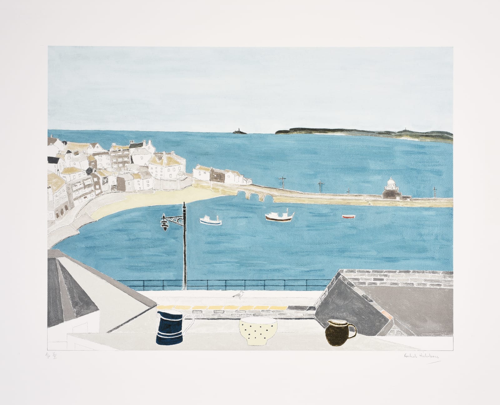 Rachel Nicholson, View Over Harbour, 1997