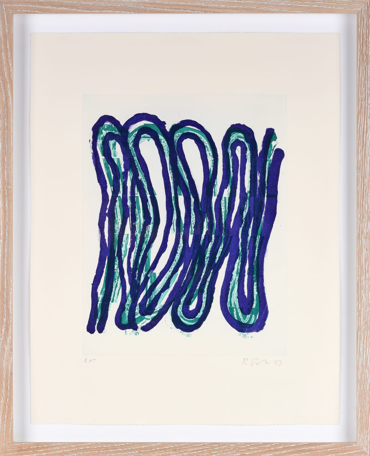 Richard Smith, Signature Piece, 1997
