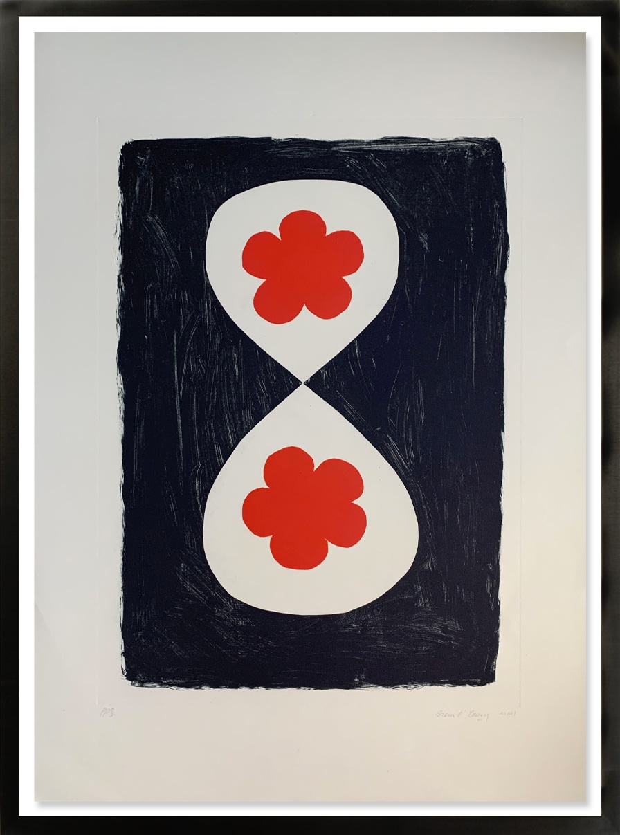 Breon O'Casey, Two Red Flowers, 2001