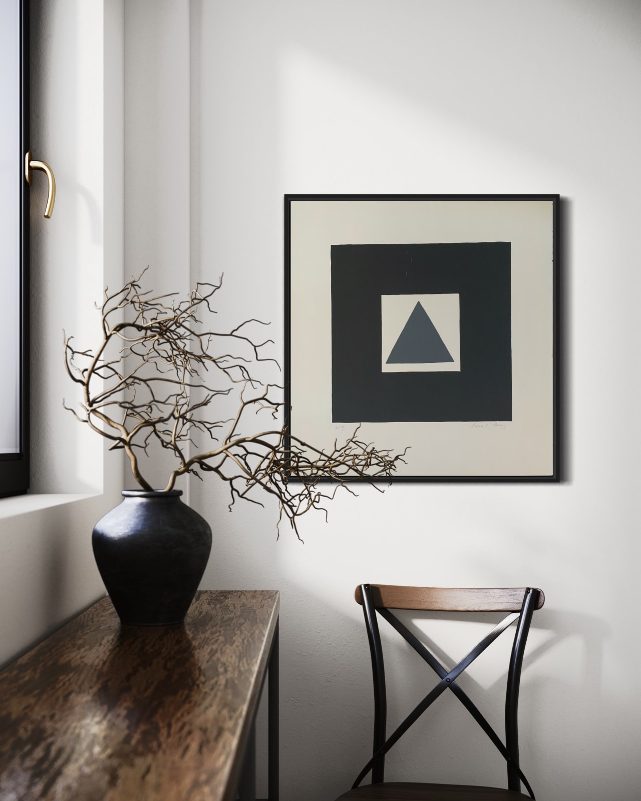 Breon O'Casey, Grey Triangle, 2001