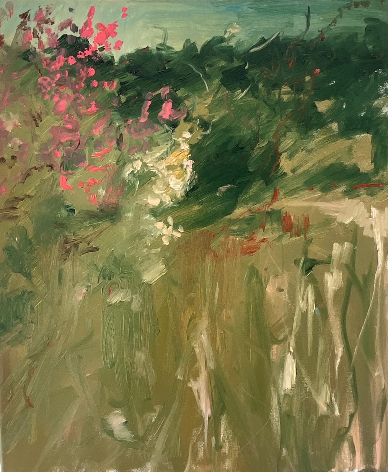 Tori Pounds, Flower fields (East Lavant), 2025