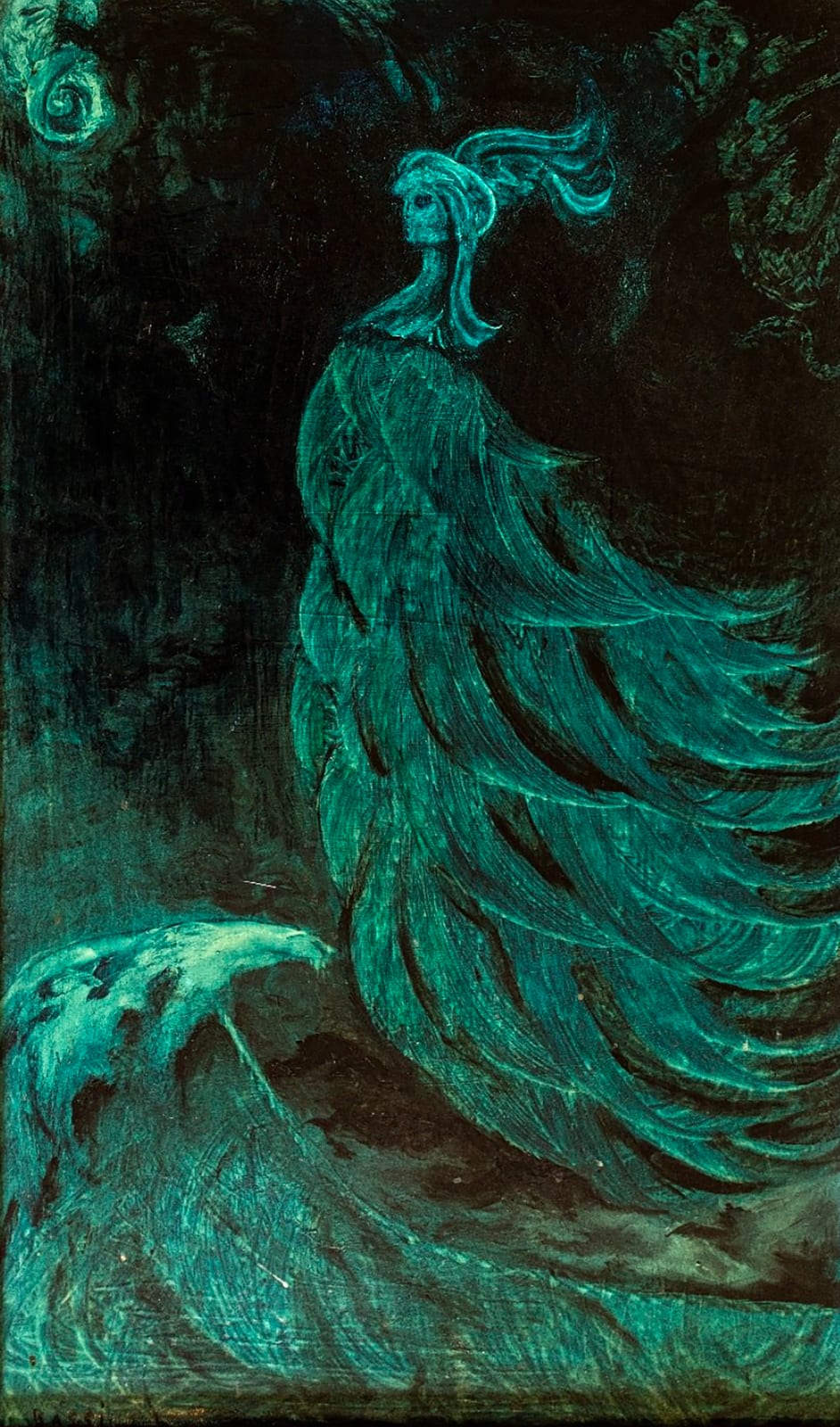 Sofía Bassi, Diosa Emplumada, 1967