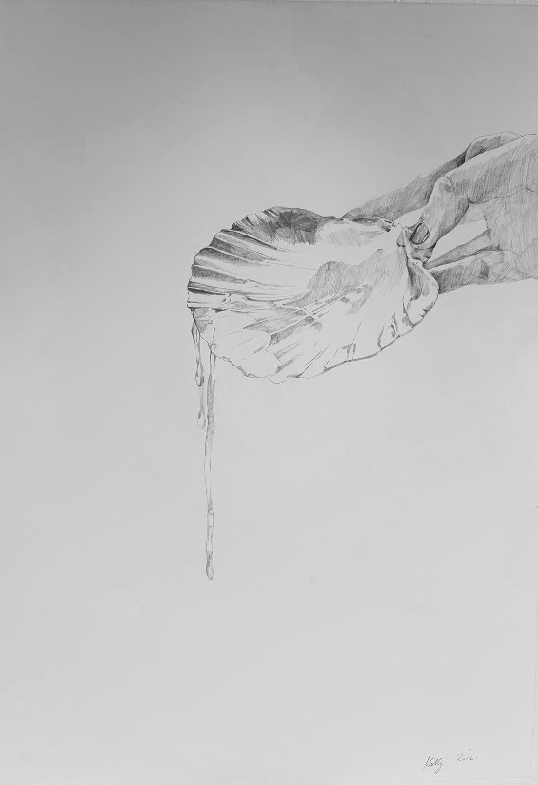 Kitty Rice, Tipping Piero’s shell , 2025