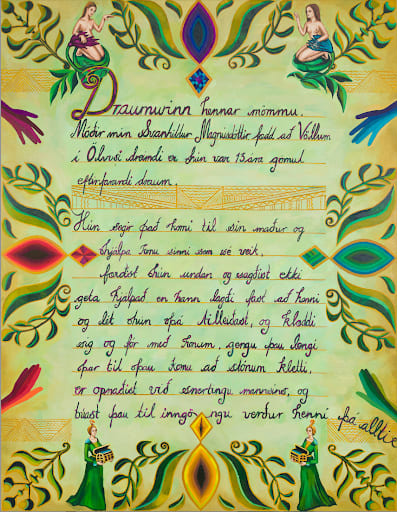 Erla S. Haraldsdóttir, My Mother’s Dream, 2021