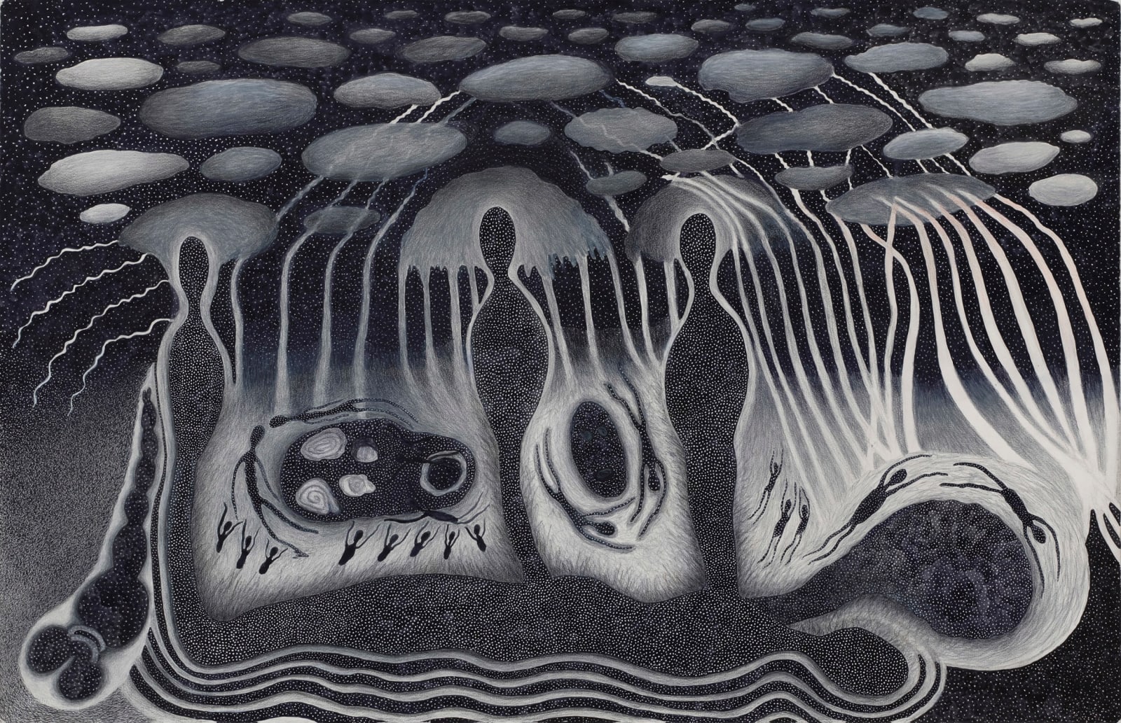 Ann Leda Shapiro, Smoke 1, 2018