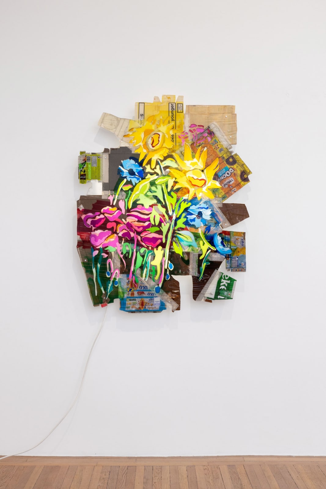 Neïl Beloufa, Flowers #3, 2023